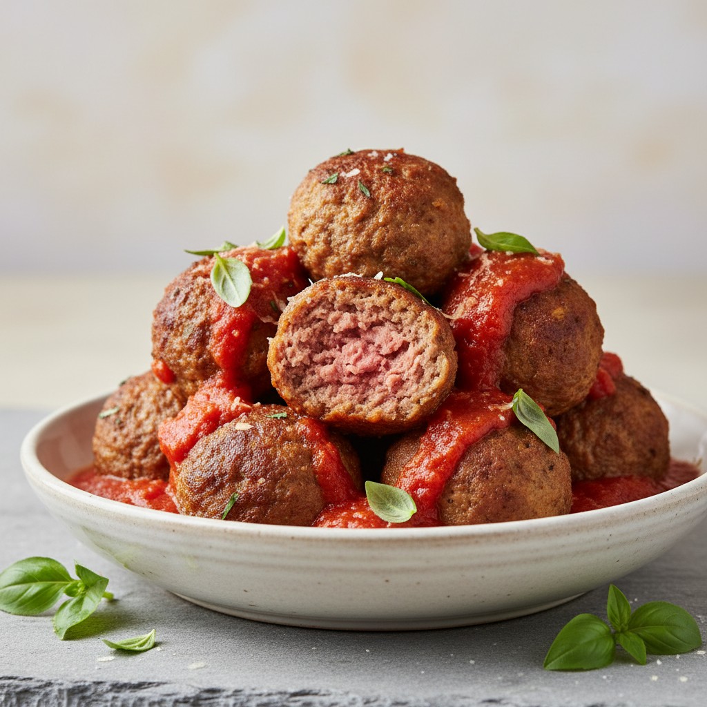 Boulettes de Viande à l'Air Fryer : Recette Parfaite en 15 Minutes