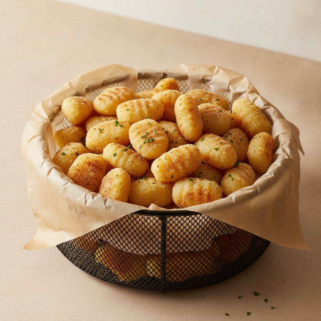 Gnocchis Croustillants à l'Air Fryer : La Recette Virale en 15 Minutes