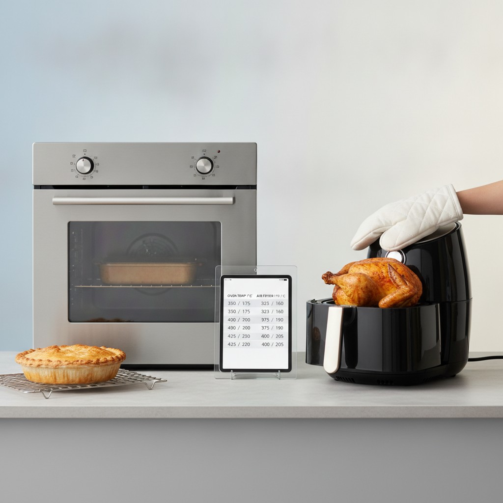Adapter vos Recettes de Four à la Friteuse sans Huile : Températures, Temps et Astuces