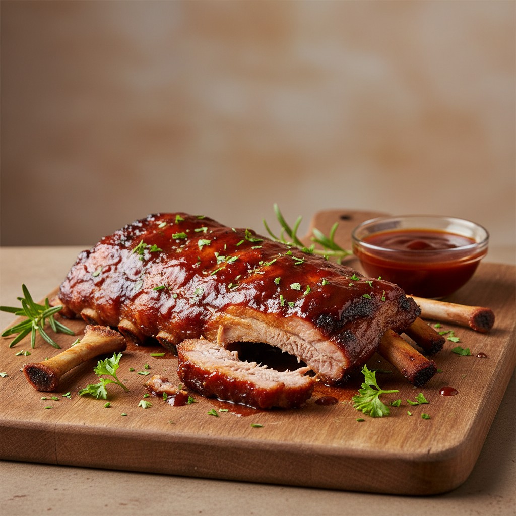 Ribs Air Fryer : Travers de Porc Tendres et Caramélisés en 35 Minutes