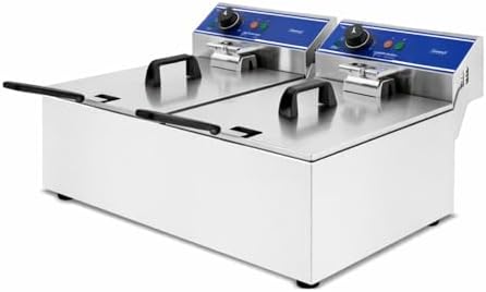 Friteuse Électrique Pro 2×6L 7200W