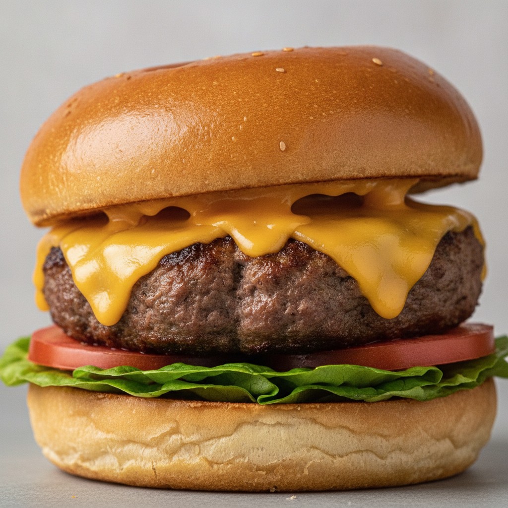 Burgers Maison à l'Air Fryer : Steaks Juteux en 12 Minutes