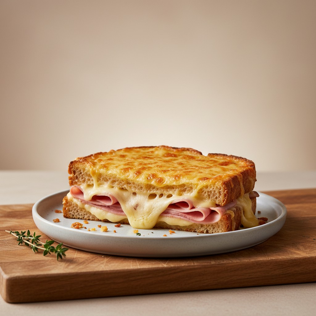 Croque-Monsieur à l'Air Fryer : Croustillant et Fondant en 8 Minutes